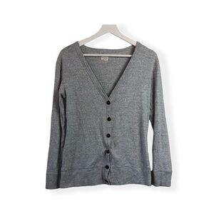 Banana Republic Gray Button Down Cardigan